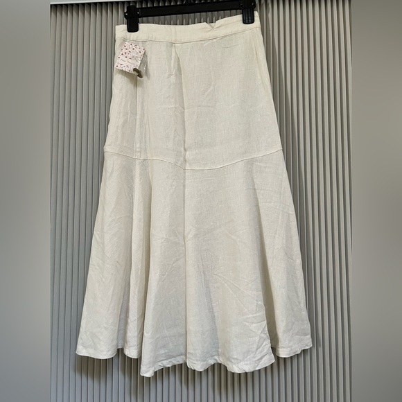 Free People Poppy Flounced MIDI Skirt - Picture 7 of 8